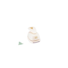 Vaessen Creative Motif Punch Trees, Christmas Trees - 3.2 x 3.4 cm - Punch for Craft Paper, Coloured Paper, Scrapbook Paper or Decoupage Paper