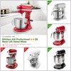 Bamboo Mixer Slider Compatible with Kitchen aid Bowl Lift 5-8