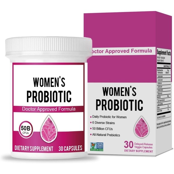 TLOPPG Probiotics for Women & Prebiotics - PH Balance, Digestive,