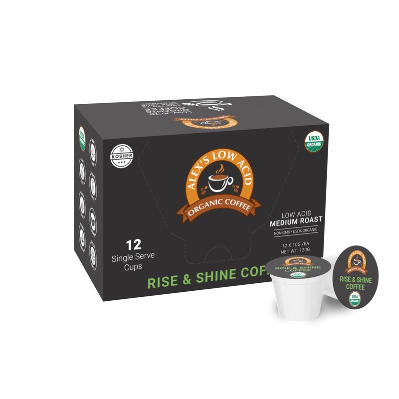 Alex’s Low Acid Organic Coffee | Created to Limit Heartburn,