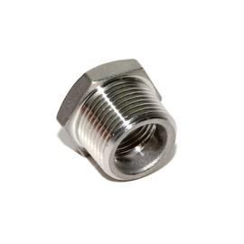 Tidal Wake Drain Plug Converter 3/4″ to 1/2″ for Underwater LED Lights - Stainless Steel Reducer Hex Bushing