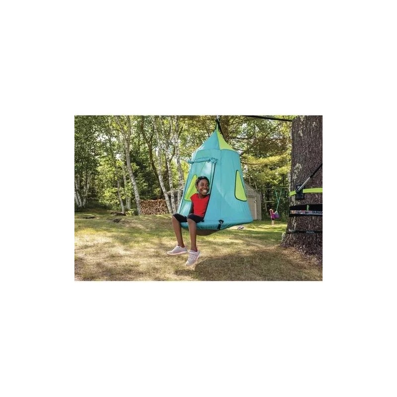 Slackers Teal Swing House Canopy Attachment Vented Mesh Top Outdoor