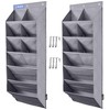 FENTEC 2 Pack Over the Door Shoe Organizer, Hanging Shoe
