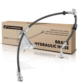 A-Premium Front Passenger Side Brake Hydraulic Hose Compatible with Land Rover Range Rover, Range Rover Sport, 2014-2017, Replace # LR079544