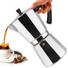 Vaolvpant 12 Cup Aluminum Moka Pot Classic Stovetop Espresso Coffee