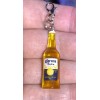 3D Beer Bottle Charm Zipper Pull & Keychain Add On