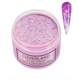 TONES Tones Coverland Acrylic Nail Powder "Fuschia Jewel" - Limited Edition Acrylic Powder for Nail Design, Sculpting, and Masking Nail Bed Imperfections - Professional Acrylic Nail Supplies - (1.5 Oz)