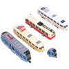 HighSpeed Railway Bus Model PullBack Vehicle Collection Model Toy for