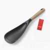Cooking Spoon for Nonstick Cookwares, VOVOLY Silicone Spoon for Mixing,