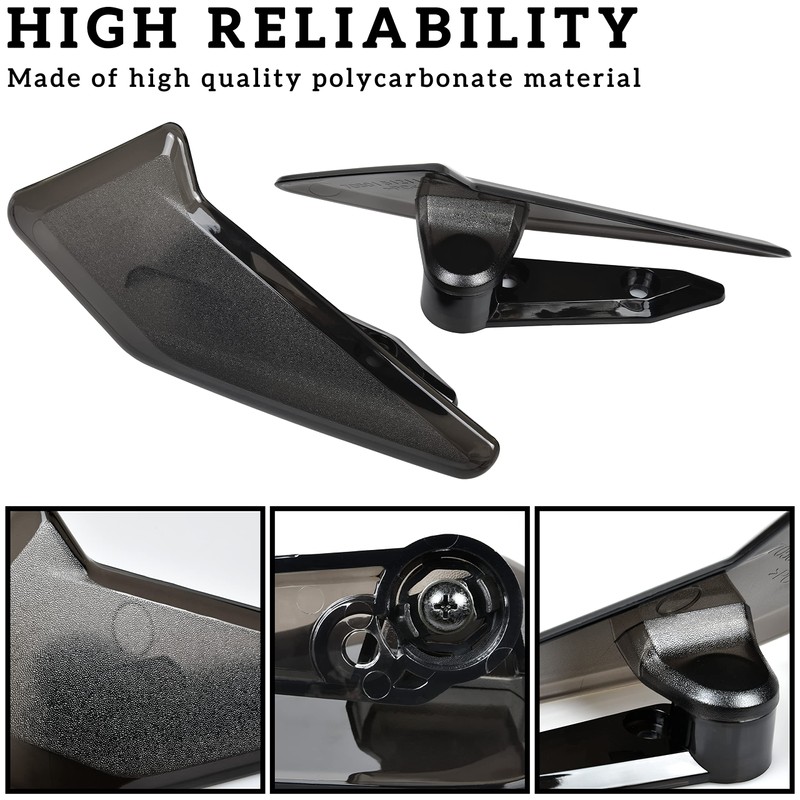 SAUTVS Adjustable Side Air Deflectors for Can Am Spyder RT