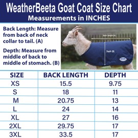 Weatherbeeta Goat Coat with Neck