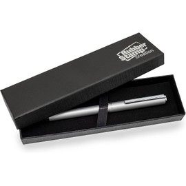Heri Metal Signature Stamp Pen with Free Engraving - Silver