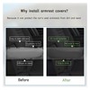 Augeny 2 PCS Car Front Seat Armrest Covers, Soft Elastic