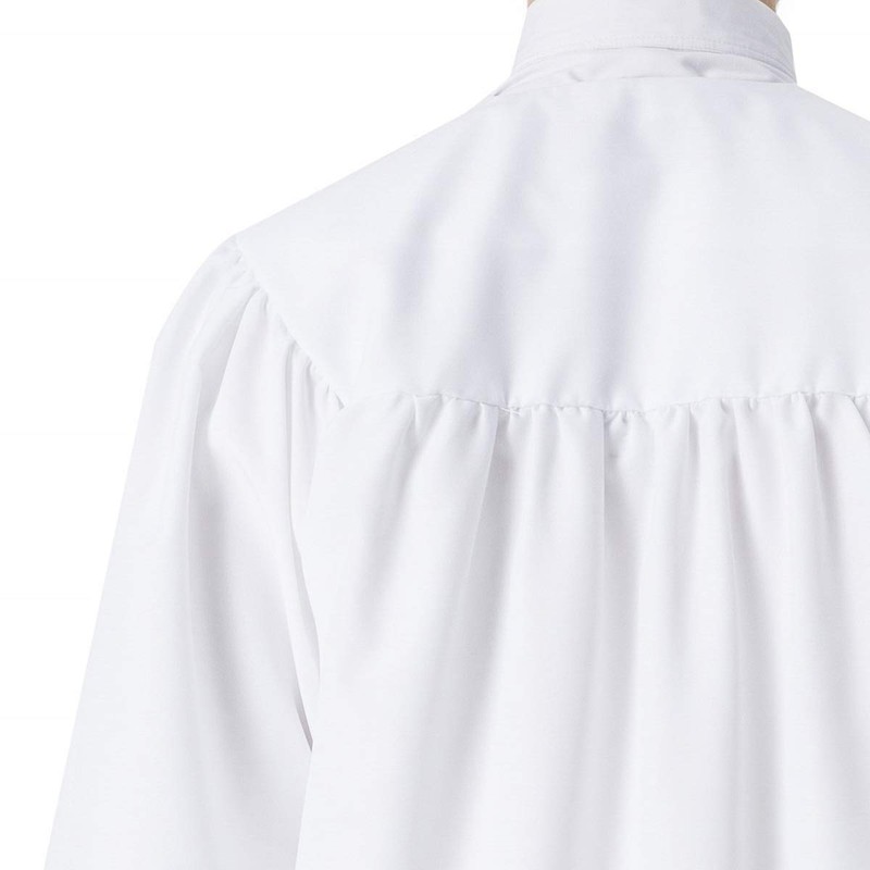 IvyRobes Bata unisex mate con mangas abiertas para bautizo, confirmación,