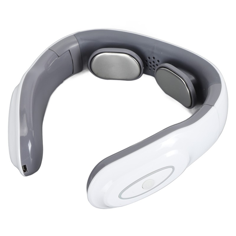 Electric Pulse Neck Massager 6 Modes 9 Strength Foldable Rechargeable