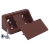 SKIR'CO (20 pcs) Brown Shelf Brackets 44 x 20 x