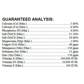 3 in 1 Block for Cattle and Horses, 40 lb