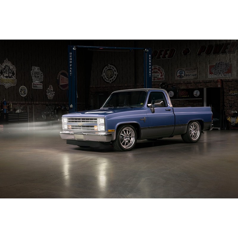 Holley RetroBright LFRB120-1 4x6 Hi/Lo LED Headlight - Classic White