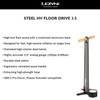 LEZYNE Steel HV Floor Drive 3.5 High Volume Bicycle Floor