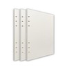 WBway Notebook Refill, A5 Size, Dot Squared, Set of 3,