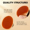Brocha Kabuki Punta Plana Base Maquillaje Profesional Líquida Difuminar Líquido