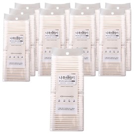 Partner_Reference Namu Story whirlwind paper stick cotton swabs 400 pieces, 10 pieces / 나무이야기 회오리형 종이스틱 면봉 400개입 10개