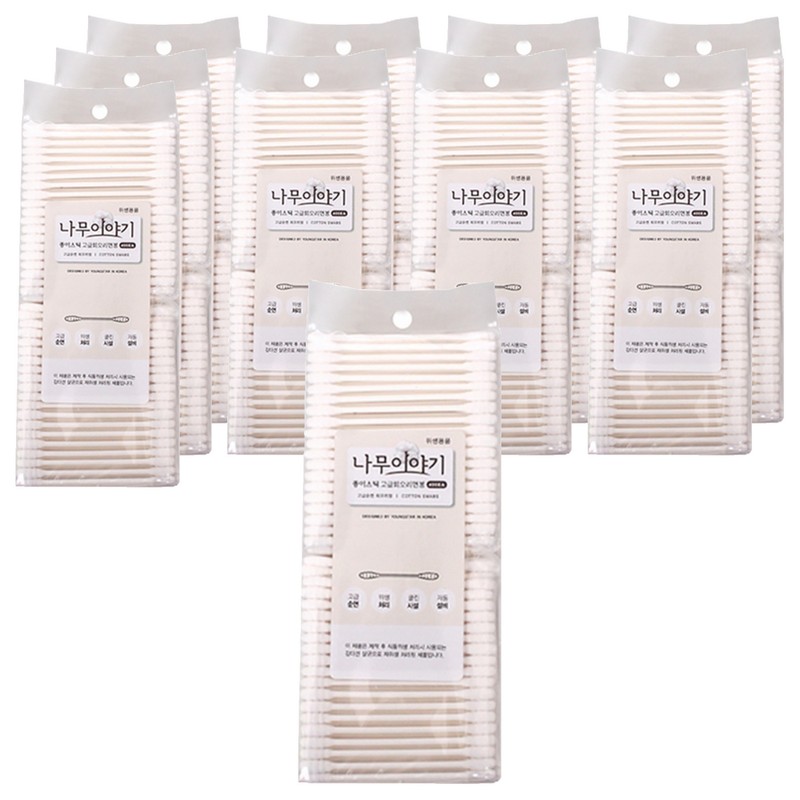 Partner_Reference Namu Story whirlwind paper stick cotton swabs 400 pieces,