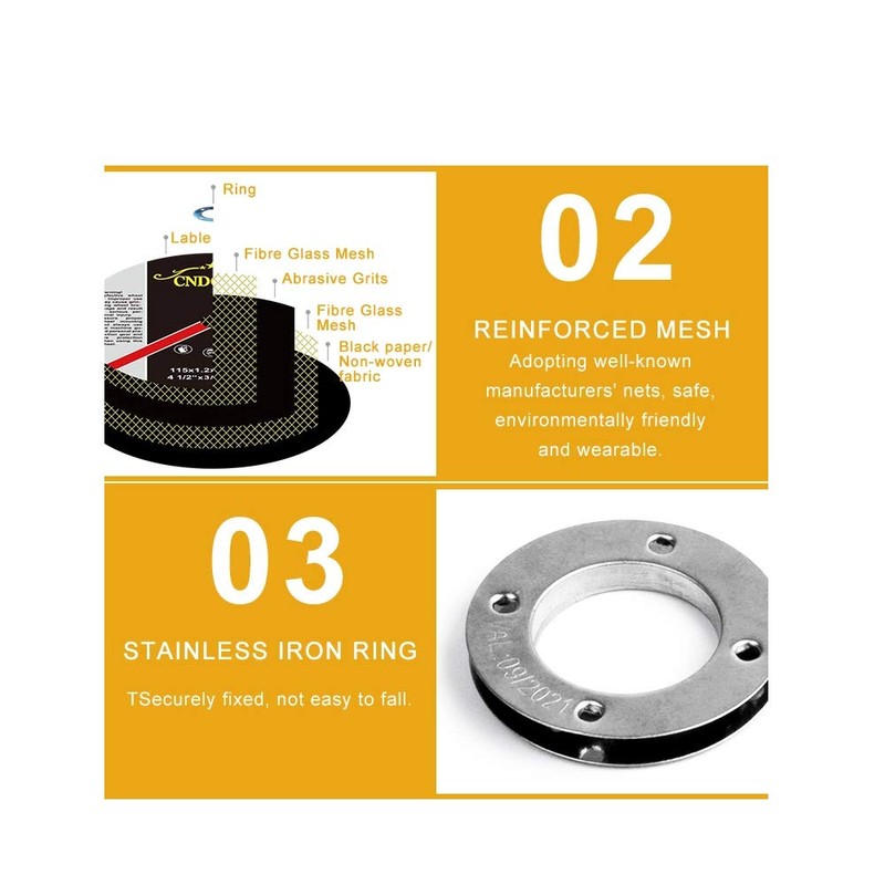 Panlen 10 Pack Cutting Wheel 4 1/2 Metal Stainless Steel