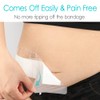 25 Pcs Waterproof Shower Protector Bandage 4"x8" for Post Knee