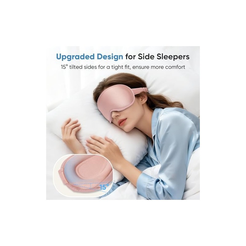Sleep Mask Travel Case, Compact Lightweight Accessory for Travel and