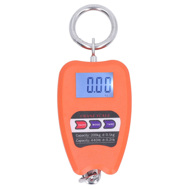 Digital Hanging Scale Portable 200kg Load Bearing Accurate Multifunctional Handheld