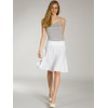 Caspar RO014 Women’s Linen Skirt with Figure-Friendly Elastic Waistband -