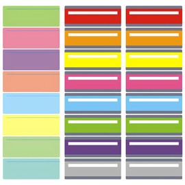 24 Pcs Dyslexia Overlays, Dyslexia Aids Coloured Reading Overlay and Window Reading Ruler Overlay, Visual Stress Special Overlays for Reading Dyslexia, Multi Colors