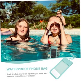 LABRIMP Phone Pouch for Underwater Activities Outdoor Pu Cell Phone Bag Lake for Swimming Snorkeling and Boating