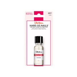 Sally Hansen Hard As Nails® Nail Hardener, Clear, Strengthener, 1 Count, 0.45 Oz , Nail Strengthener, Nail Strengthening Polish