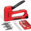 SHALL Light Duty Staple Gun for Wood - Red Upholstery