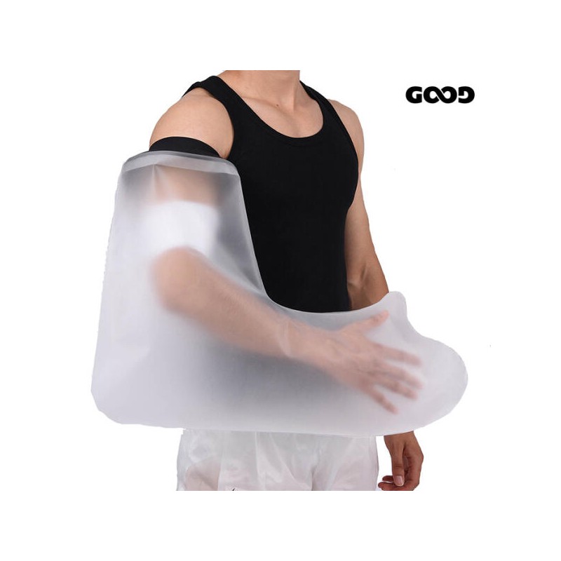 Goodwill 굿앤윌 깁스 방수커버 팔 대+깁스긁개 세트 통깁스 기브스 샤워