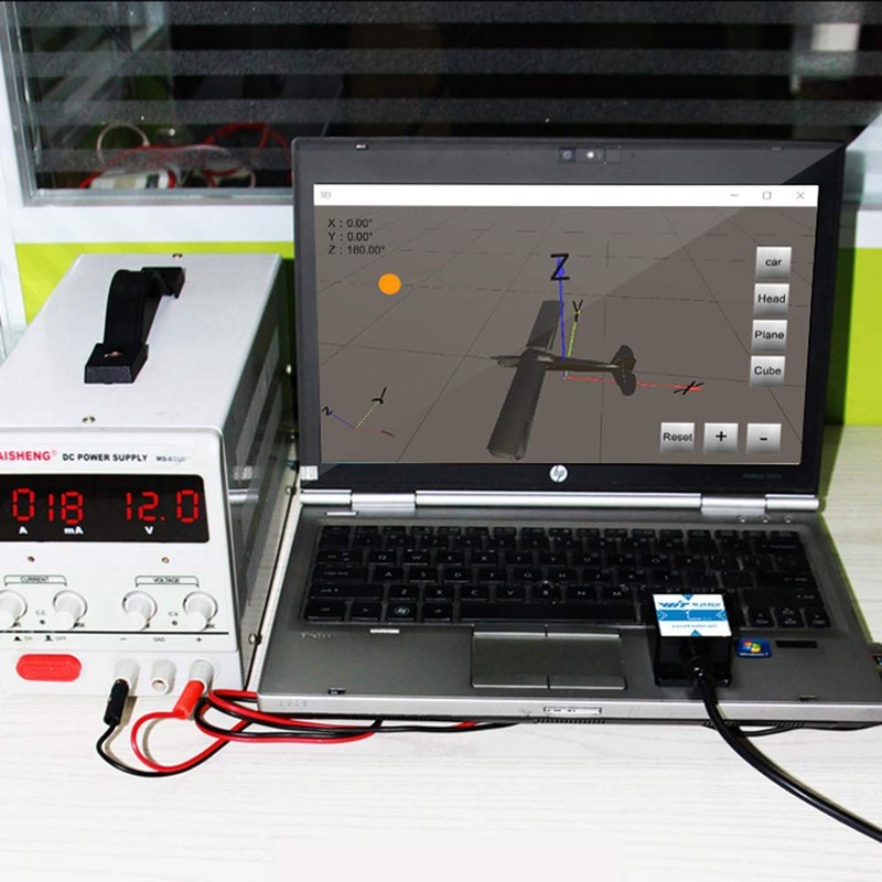 [Military Grade Accelerometer + Inclinometer] HWT901B-RS485 MPU9250 9-Axis Gyroscope +