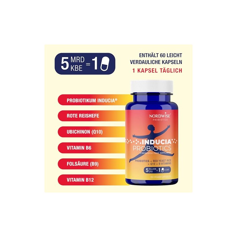 NORDWISE Probiotics Intestinal Restoration for Women, 2-Month Supply (300 Billion