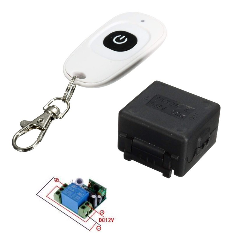 Wireless Relay Module, RF Relay Switch Wireless Remote Control with
