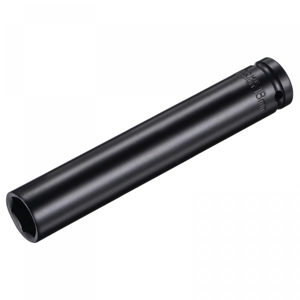 TOP-VIGOR 1/2 Drive by 18mm Deep Impact Socket 6" Length,