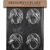 Dress My Cupcake Chocolate Candy Mold, Horseshoe with Horse