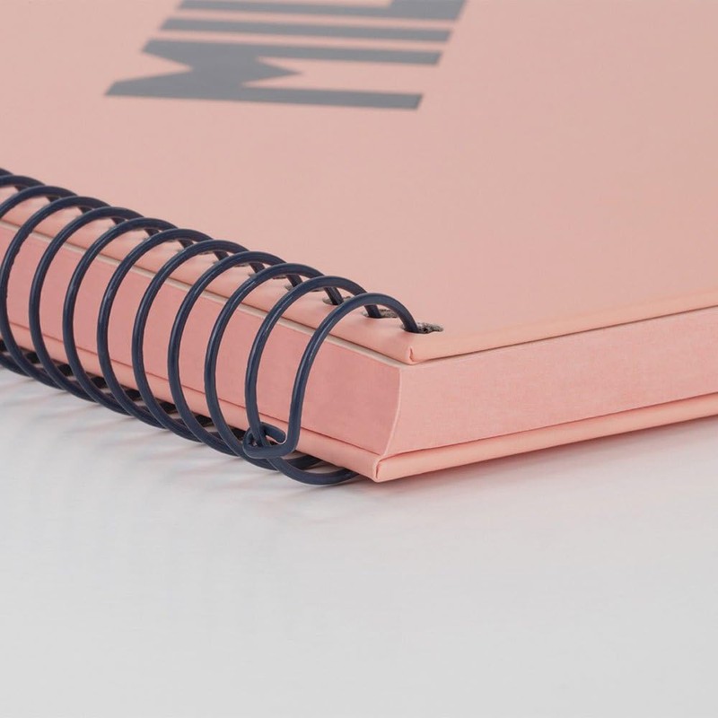 MILAN® A5 Hardcover Notebook - 7mm Lined Paper - 80