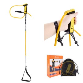 Archery Stretch Band Trainer Draw Training Aid Device Strength Stretch Band Exercises Skill Exercises for Recurve Bow Compound Shooting Children Adults Beginners Experts Yellow