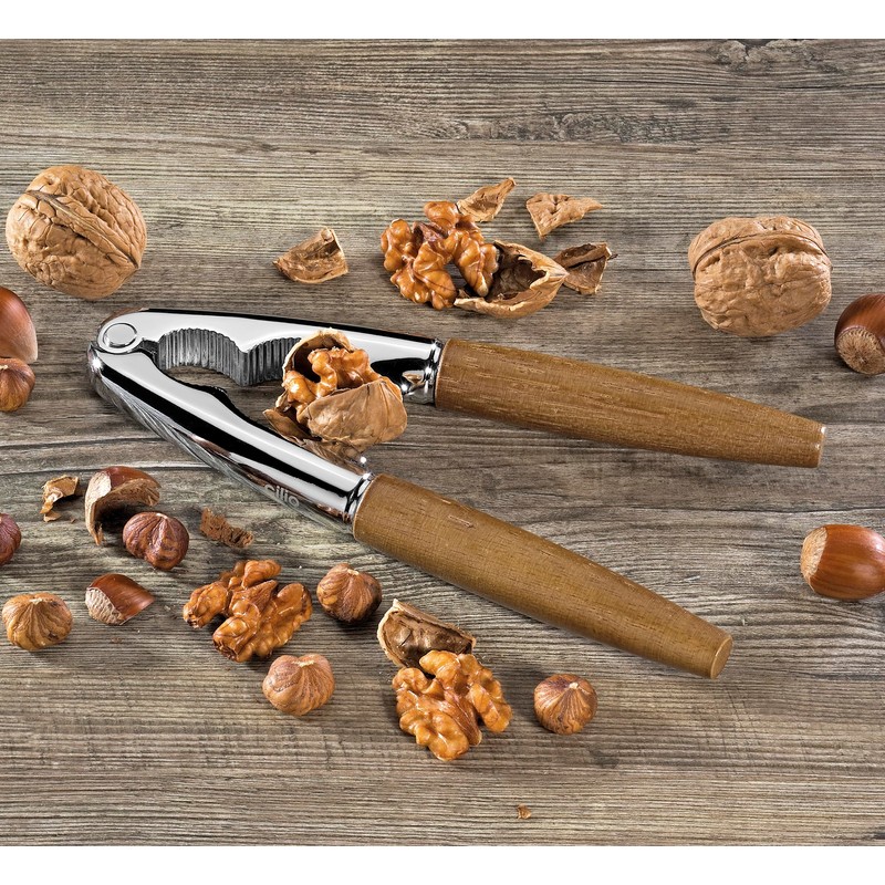cilio NOCI Nutcracker | Chrome-Plated Metal Handles | Cracker for