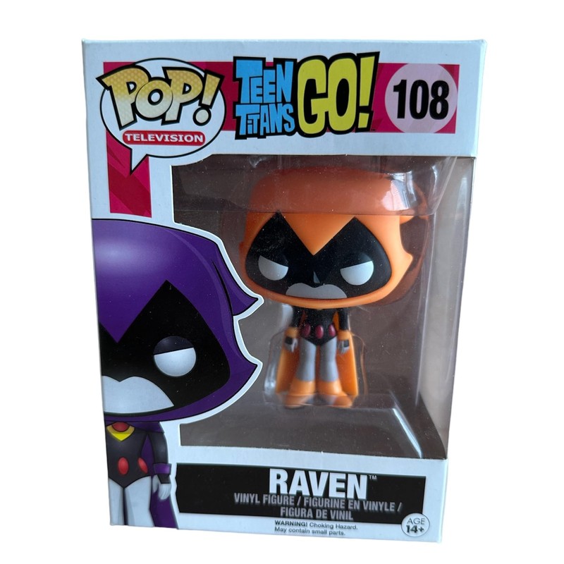 Funko 9508 - Figure Teen Titans Raven, Orange