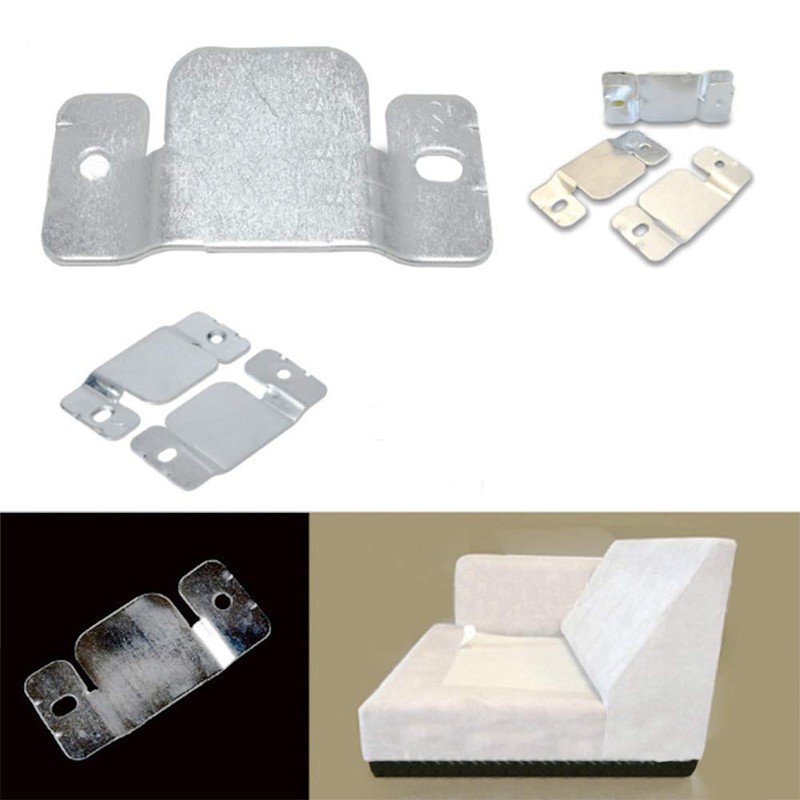 Tiberham Flush Mount Bracket for Sofas, Interlocking Clips, Furniture Connectors,