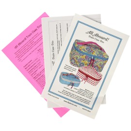 Patterns ByAnnie All Aboard Train Case Trio