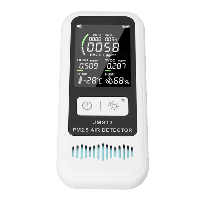 Air Quality Monitor Pm2.5 10 1.0 Detector LCD Display Temperature