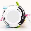 Black White Stroller Toy High Contrast Early Education Baby Plush